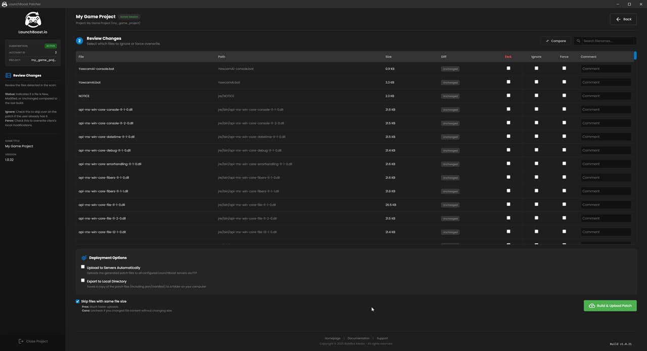 Patch Builder