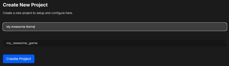 Create New Patch Project